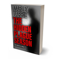 3D view of Premade Mystery & Thriller & Suspense Book Cover - Persian Red