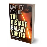 3D view of Premade Science Fiction Book Cover - Coffee Bean