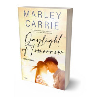 3D view of Premade Romance Book Cover - Citrine White