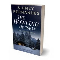 3D view of Premade Literary Fiction Book Cover - Ebony