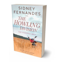 3D view of Premade Literary Fiction Book Cover - Satin Linen