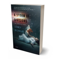 3D view of Premade Fantasy Book Cover - Outer Space