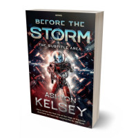 3D view of Premade Apocalyptica Book Cover - Clam Shell