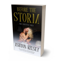 3D view of Premade Erotica Book Cover - Soft Amber