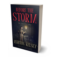 3D view of Premade Historical Book Cover - Mirage