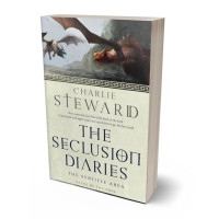 3D view of Premade Fantasy Book Cover - Moon Mist