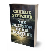 3D view of Premade Mystery & Thriller & Suspense Book Cover - Thistle Green