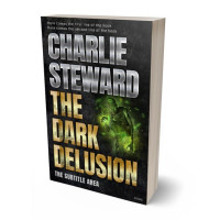 3D view of Premade Fantasy Book Cover - Indian Khaki