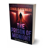 3D view of Premade Mystery & Thriller & Suspense Book Cover - Revolver