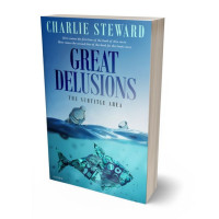 Tablet view of Steel Blue #20932 - Premade Science & Nature Book Cover