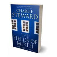 3D view of Premade Literary Fiction Book Cover - Catalina Blue