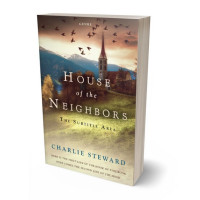 3D view of Premade Literary Fiction Book Cover - Indian Khaki