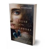 3D view of Premade Literary Fiction Book Cover - Cocoa Brown