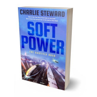 3D view of Premade Science Fiction Book Cover - Havelock Blue