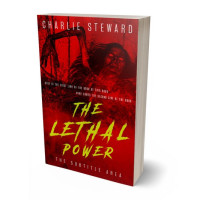 Tablet view of Dark Burgundy #21105 - Premade Horror Book Cover