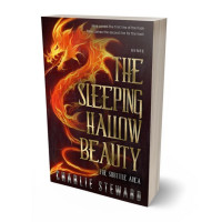 3D view of Premade Fantasy Book Cover - Raw Sienna