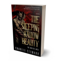 3D view of Premade Fantasy Book Cover - Asphalt