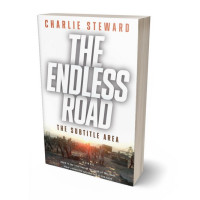 3D view of Premade Apocalyptica Book Cover - Timberwolf