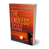 3D view of Premade Apocalyptica Book Cover - Orange Roughy