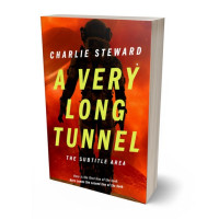 3D view of Premade Science Fiction Book Cover - Asphalt