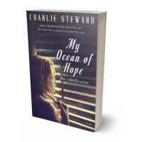 3D view of Premade Romance Book Cover - Ship Gray