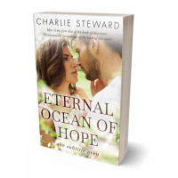 3D view of Premade Romance Book Cover - White Rock