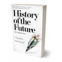 3D view of Premade Business Book Cover - Quill Gray