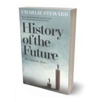 3D view of Premade Business Book Cover - Tower Gray