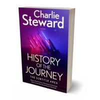 3D view of Premade Science Fiction Book Cover - Violet