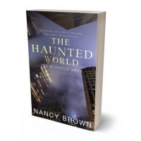 3D view of Premade Mystery & Thriller & Suspense Book Cover - Ship Gray