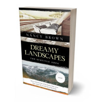 3D view of Premade Teen & Young Adult Book Cover - Satin Linen