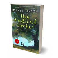 3D view of Premade Teen & Young Adult Book Cover - Lunar Green