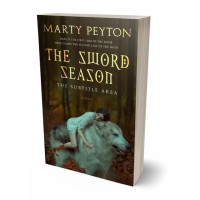 3D view of Premade Fantasy Book Cover - Birch