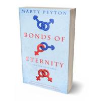 3D view of Premade LGBTQ Book Cover - Tropical Blue