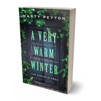 3D view of Premade Mystery & Thriller & Suspense Book Cover - Outer Space