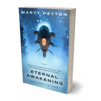 Tablet view of Steel Blue #21787 - Premade Science Fiction Book Cover