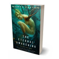 3D view of Premade Science Fiction Book Cover - Gable Green