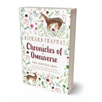 3D view of Premade Nature Book Cover - Pearl Bush