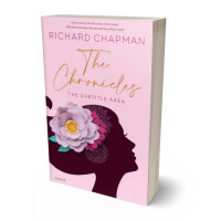 3D view of Premade Chick Lit Book Cover - Maroon Oak