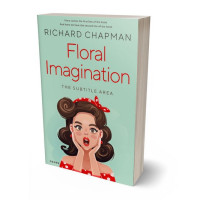 3D view of Premade Literary Fiction Book Cover - Spring Rain