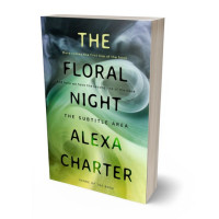 3D view of Premade Abstract Book Cover - Highland