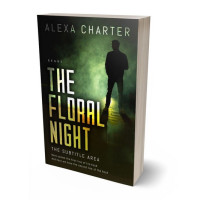 3D view of Premade Mystery & Thriller & Suspense Book Cover - Hunter Green