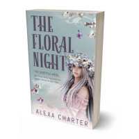 3D view of Premade Fantasy Book Cover - Gray Chateau