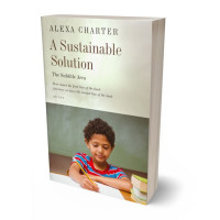 Tablet view of Moon Mist #21913 - Premade Education Book Cover