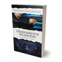 3D view of Premade Mystery & Thriller & Suspense Book Cover - Ebony Clay