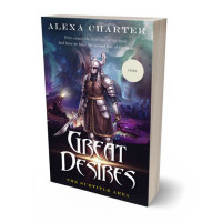 3D view of Premade Fantasy Book Cover - Blackcurrant