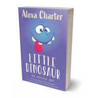 3D view of Premade Children's Book Cover - Wild Blue Yonder