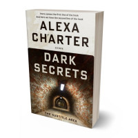 3D view of Premade Mystery & Thriller & Suspense Book Cover - Coffee Bean