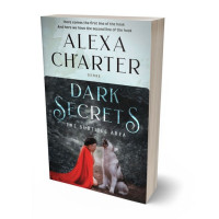 3D view of Premade Fantasy Book Cover - Pale Slate