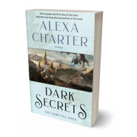 3D view of Premade Fantasy Book Cover - Geyser